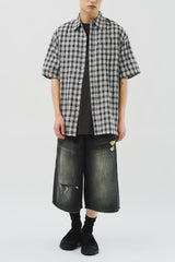 Metz Checked Half Denim (2color)