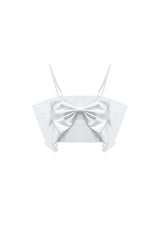 ARI RIBBON BUSTIER / WHITE