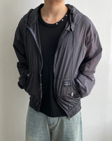 Woods Printing Hooded Windbreaker