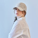 VA Curved Stud Ball Cap / Beige
