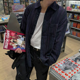 ペイントストライプシャツ