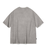 ハローフラワーピグメント半袖Tシャツ