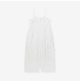 Bullet lace punching long dress