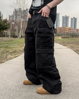 Tech Double Cargo Wide Pants