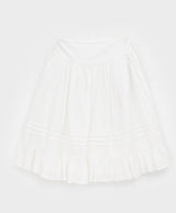 [MADE] Whisley Cotton Flare Midi Skirt