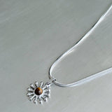 Sun Relief Pendant Necklace