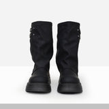 Lyle Buckle Mid Boots
