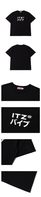 MIX LOGO T SHIRT - BLACK