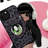 kitsch leopard phone case(gray/magsafe)