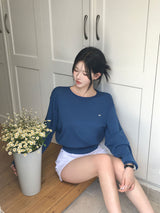[MADE/夏ver.] ふわふわベーシックラウンドニット