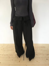 Wrap-curved pants