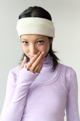 スマイルタートルネック lavender