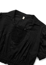 Mose punching blouse_black