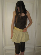 BUBBLE SKIRT MUSTARD