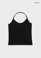 [B-BASIC] テンションコットンストラップホルダーノースリーブトップ (2 SIZE)
