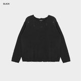 ダメージモヘアニット