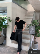  Jake Summer Daily Silket Hachi Round Short Sleeve Knit