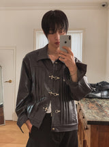 Logan Fireman Buckle Crop Jacket