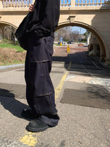 Seti Pintuck Non-Fade Denim Pants