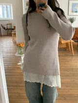 Two-way string cardigan(4color)