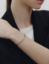 26SS★ [Premium Plating] Precise AB Double Cuff Bangle S