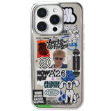 Hip Sticker Collage Epoxy Bumper iPhone Case
