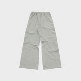 Parachute Flare Pants_Gray