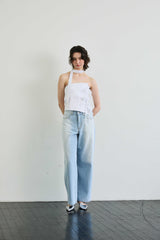ELFIN SCARF TOP / WHITE