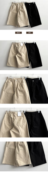RAG Cotton Bermuda Shorts