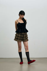 GENIE SLEEVELESS TOP / BLACK