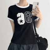 96 T-Patch Patch Ringer T-shirt (4 colors)