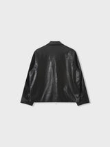 Storm Leather Zip Jacket