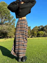 (WARMER DETAIL!) シッククロップドワイドルーズラウンドニット - 2 COLOR