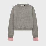 Stripe Roll Up Cardigan