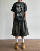 Leo Camo Bermuda Sweatpants