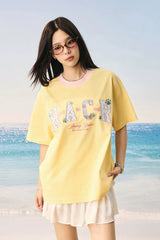 ドッグポーパッチワークTシャツ
