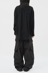 (W) エステルレーヨンシャツ (3color)
