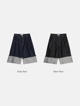 Ginza Frank Selvedge バミューダデニムショーツ