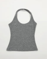 Halter Neck Tank Top (4color)
