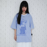 MINT pfp Overfit T-shirt [Blue]