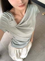 Alice Twist Short Sleeve Tee