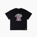FLORAL CORE TEE | BLACK
