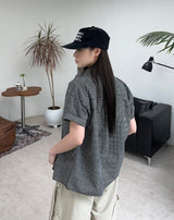 Luati Crop Check Shirt