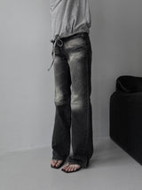 cat brush wide denim