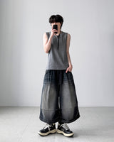 Acro Rivet Bermuda Denim