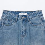 FLOWER EMBROIDERED LIGHT BLUE DENIM PANTS code 18103