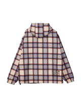 Check Pattern Reversible Windbreaker Pink 