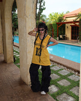 [UNISEX] Sporty Rugby Basketball Mash Oversized Fit Sleeveless