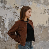 CORDUROY POINT RIDER JACKET