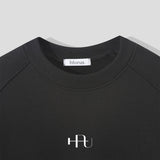[HFORUS MADE]レイヤーショルダースウェットシャツ イン グレー